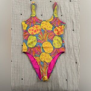 Chubbies Women’s pineapple swim one piece